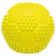 Jouet Balle en caoutchouc naturel avec son – Ø7 cm - Lime