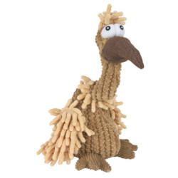 Peluche Vautour Gustav pour chien en polyester avec son – 24 cm