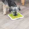 Assiette à lécher Trixie Lick’n Snack en caoutchouc – 20 x 20 cm - Jaune