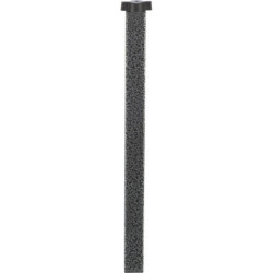 Porte gamelles réglable en métal avec 2 gamelles en acier inoxydable 1,8 L Ø21 cm – Hauteur réglable : 40 cm