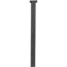 Porte gamelles réglable en métal avec 2 gamelles en acier inoxydable 1,8 L Ø21 cm – Hauteur réglable : 40 cm