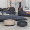 Gamelle en céramique Be Nordic antidérapante avec anneau en caoutchouc - 0,5 L Ø16 cm - Noir