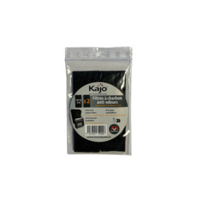 Lot de 2 filtres à charbon actif anti-odeurs pour seau à compost Kajo 7,5 L