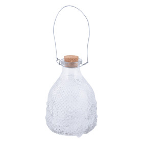 Piège à guêpes en verre chiné – 9,4 x 9,4 x 14,2 cm