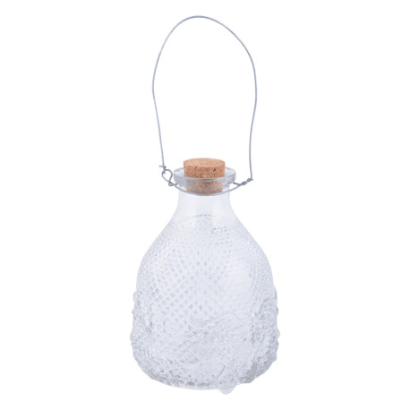 Piège à guêpes en verre chiné – 9,4 x 9,4 x 14,2 cm