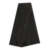 Nichoir et mangeoire pour mésanges Wigwam de couloir noir – 26,2 x 16,5 x 39,2 cm