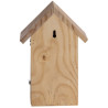 Nichoir de jardin en pin 100% FSC pour Mésanges Bleue – 17 x 14,3 x 25,5 cm