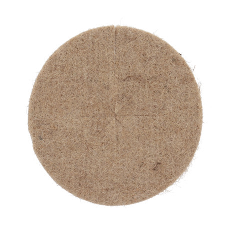 Disque de paillage en jute taille M – Diamètre : 15 cm – Épaisseur : 0,4 cm