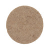Disque de paillage en jute taille M – Diamètre : 15 cm – Épaisseur : 0,4 cm