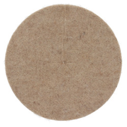 Disque de paillage en jute taille L – Diamètre : 25 cm – Épaisseur : 0,4 cm
