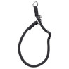 Collier anti-traction Aiden en polyester S tour de cou 45 cm – Ø 10 mm – Noir