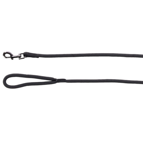 Laisse en nylon Aiden – L.1,3 m – Ø10 mm - Noir