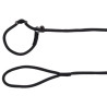 Laisse anti-traction en nylon Aiden – L.1,3 m – Ø10 mm - Noir