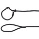 Laisse anti-traction en nylon Aiden – L.1,3 m – Ø12 mm - Noir