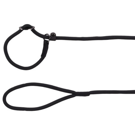 Laisse anti-traction en nylon Aiden – L.1,3 m – Ø12 mm - Noir