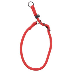 Collier anti-traction Aiden en polyester L tour de cou 55 cm – Ø 12 mm – Rouge