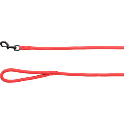 Laisse en nylon Aiden – L.5 m – Ø10 mm - Rouge