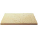 Dalle de terrasse en pierre reconstituée 40 x 60 x 2.5 cm Bouchardée patinée - OCRE