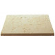Dalle de terrasse en pierre reconstituée 40 x 40 x 2.5 cm Bouchardée patinée - OCRE