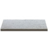 Dalle de terrasse en pierre reconstituée 40 x 20 x 2.5 cm Bouchardée patinée – GRIS CLAIR
