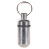 Porte adresse pour collier chien ou chat avec anneau en métal – 2,8 x 11 cm