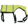 Gilet de sécurité pour chien réfléchissant Wasyl en polyester – Taille S - Encolure 54/ 67,5 cm – Jaune Fluo