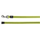 Laisse de suivi – longe en nylon avec bandes réfléchissantes – L. 10 m – l.20 mm – Ep. 2 mm – Jaune