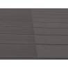 Pack complet pour 15 m² lames de terrasse alvéolaires réversibles en composite– 260 x 14,6 x 2,4 cm – Anthracite