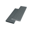 Pack complet pour 25 m² lames de terrasse alvéolaires coextrudées réversibles en composite – 260 x 14,5 x 2,1 cm – 4 coloris