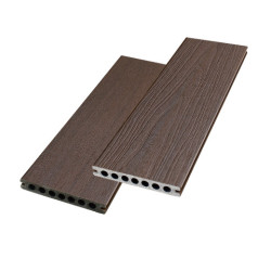 Pack complet pour 15 m² lames de terrasse alvéolaires coextrudées réversibles en composite – 260 x 14,5 x 2,1 cm – 4 coloris