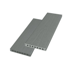 Pack complet pour 20 m² lames de terrasse alvéolaires coextrudées réversibles en composite – 260 x 14,5 x 2,1 cm – 4 coloris