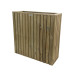 Jardinière en bois rectangle avec géotextile SPLENDID – 78 x 28.5 x 78 cm