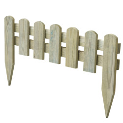 Bordure L.60 x H.15/30 cm - Ep.1.6 cm