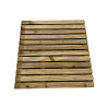 Dalle 100 x 100 cm face horizontale