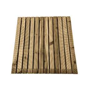 Dalle 100 x 100 cm face verticale