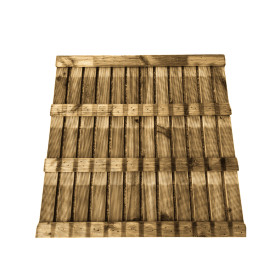 Dalle 100 x 100 cm arrière de la dalle.