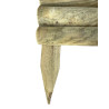 Zoom Bordure en bois 100 cm face avant