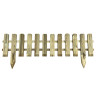 Bordure en bois 120 cm face avant