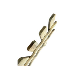 Zoom Bordure en bois 120 cm