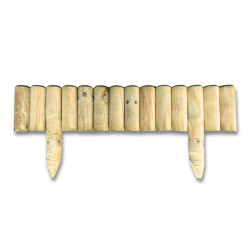 Bordure en bois 98 cm face avant