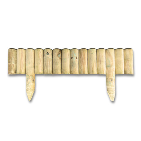Bordure en bois 98 cm face avant Bordure en bois 98 cm face avant
