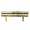 Bordure en bois 98 cm face arrière