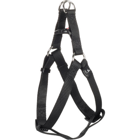 Harnais pour chien Step & Go en nylon Ziggi – Taille XL – Tour de cou 60-90 cm – Noir