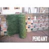 Haie artificielle de jardin en PVC thuya 300 x 150 cm
