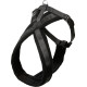 Harnais Cross Palos pour Chien en nylon et doublure polaire – Taille L-XL – Tour de cou 62 cm – Noir