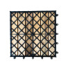 Dalle bois acacia 30 x 30 x 2 cm - Arrière