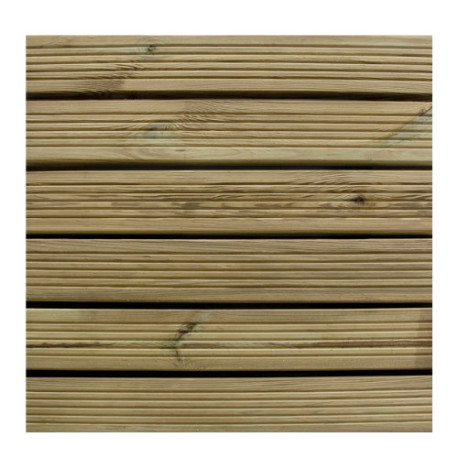 Dalle de terrasse en bois pin – 50 x 50 x 4.4 cm - Photo Face Dalle de terrasse en bois pin – 50 x 50 x 4.4 cm - Photo Face