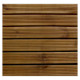 Dalle pin 50 x 50 TCL4 brun - Epaisseur 44cm - Photo Face