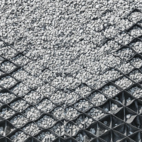 Stabilisateur de graviers géotextile Accorder 50 m² - L.23 m x l. 2,2 m (Qualité image IA)