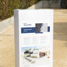 Stabilisateur de graviers géotextile Accorder 50 m² - L.23 m x l. 2,2 m (Qualité image IA)